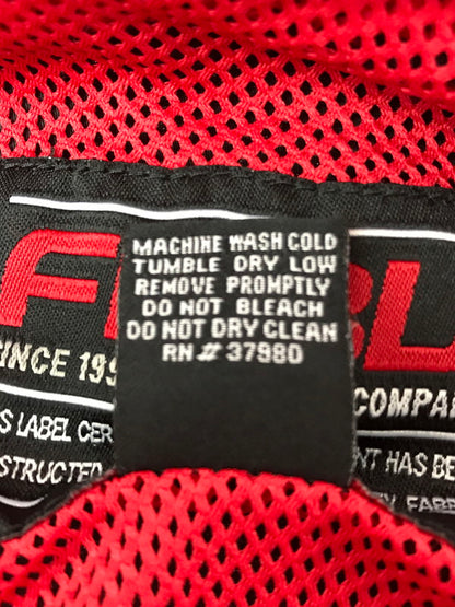 【現状渡し品】【メンズ】 FUBU フブ MOUNTAIN PARKA マウンテンパーカー ジャケット アウター 142-261025-na-02-tagh サイズ：L カラー：ブラック/レッド 万代Net店