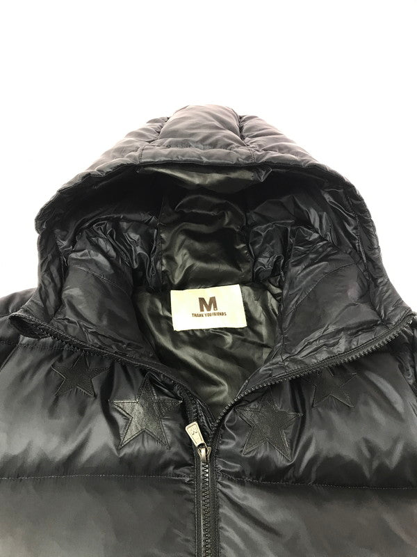 【中古品】【メンズ】 M エム STAR PATCH GOOSE DOWN JACKET スターパッチ グースダウンジャケット アウター 145-261025-na-03-tagh サイズ：M カラー：ブラック 万代Net店