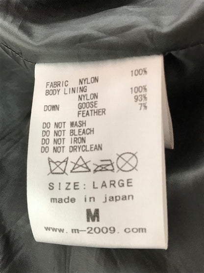 【中古品】【メンズ】 M エム STAR PATCH GOOSE DOWN JACKET スターパッチ グースダウンジャケット アウター 145-261025-na-03-tagh サイズ：M カラー：ブラック 万代Net店