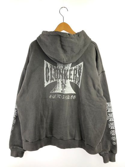 【中古品】【メンズ】 GREATLAND グレートランド CLUNKERS ZIP UP HOODIE 2223-451AV クランカーズ ジップ アップ フーディー トップス 146-261020-ty-16-tagh サイズ：XL カラー：グレー 万代Net店