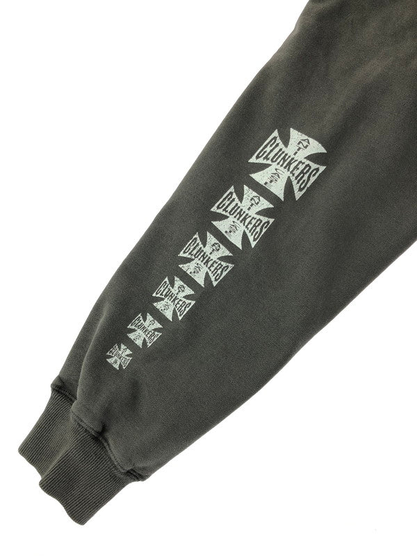 【中古品】【メンズ】 GREATLAND グレートランド CLUNKERS ZIP UP HOODIE 2223-451AV クランカーズ ジップ アップ フーディー トップス 146-261020-ty-16-tagh サイズ：XL カラー：グレー 万代Net店