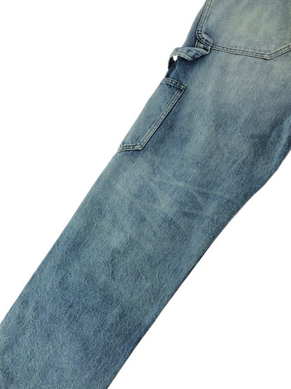 【中古品】【メンズ】 GREATLAND ORIGINAL グレートランド オリジナル BAD BOY DOUBLE FRONT DENIM PANTS バッド ボーイ ダブル フロント デニム パンツ 157-261020-ty-20-tagh サイズ：L カラー：インディゴ 万代Net店
