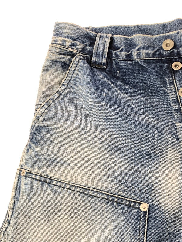 【中古品】【メンズ】 GREATLAND ORIGINAL グレートランド オリジナル BAD BOY DOUBLE FRONT DENIM PANTS バッド ボーイ ダブル フロント デニム パンツ 157-261020-ty-20-tagh サイズ：L カラー：インディゴ 万代Net店
