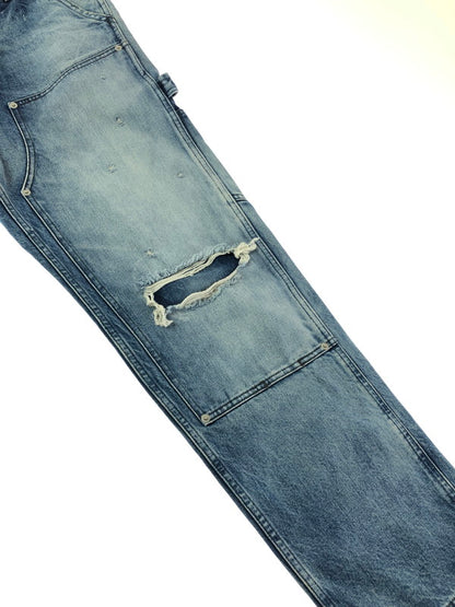 【中古品】【メンズ】 GREATLAND ORIGINAL グレートランド オリジナル BAD BOY DOUBLE FRONT DENIM PANTS バッド ボーイ ダブル フロント デニム パンツ 157-261020-ty-20-tagh サイズ：L カラー：インディゴ 万代Net店