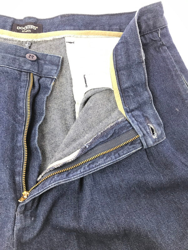 【中古品】【メンズ】 DOCKERS ドッカーズ DENIM CHINO PANTS 40545-4518 デニム チノ パンツ ボトムス 157-261023-ty-04-tagh サイズ：W36/L32 カラー：インディゴ 万代Net店