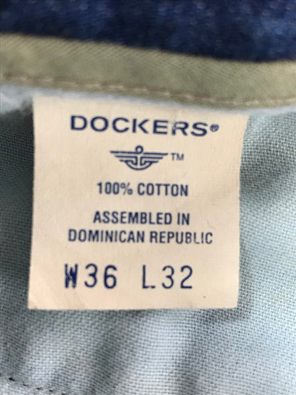 【中古品】【メンズ】 DOCKERS ドッカーズ DENIM CHINO PANTS 40545-4518 デニム チノ パンツ ボトムス 157-261023-ty-04-tagh サイズ：W36/L32 カラー：インディゴ 万代Net店