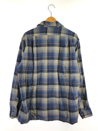 【現状渡し品】【メンズ】 PENDLETON ペンドルトン 70'S USA L/S BOARD SHIRT 70年代 USA製 長袖 ボード シャツ トップス 146-261020-ty-15-tagh サイズ：L カラー：ブルー 万代Net店