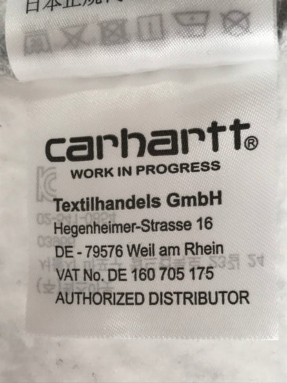 【中古品】【メンズ】 CARHARTT カーハート COTTON LOGO HOODIE IO28279.482.XX03 コットン ロゴ フーディー 長袖 パーカー 142-261026-ty-09-tagh サイズ：L カラー：グレー 万代Net店