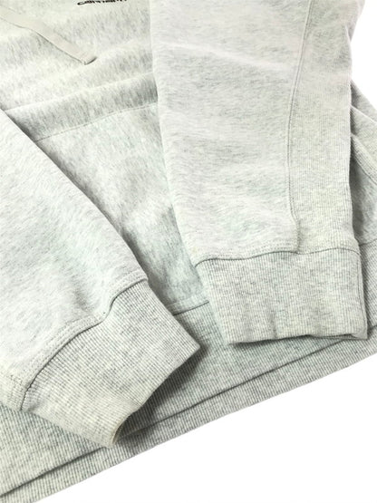 【中古品】【メンズ】 CARHARTT カーハート COTTON LOGO HOODIE IO28279.482.XX03 コットン ロゴ フーディー 長袖 パーカー 142-261026-ty-09-tagh サイズ：L カラー：グレー 万代Net店