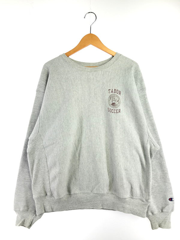 【中古品】【メンズ】 CHAMPION チャンピオン 00'S REVERSE WEAVE TABOR SOCCER SWEATSHIRT 2000年代 リバース ウィーブ テイバー サッカー スウェットシャツ 長袖 146-261026-ty-04-tagh サイズ：不明 カラー：グレー 万代Net店