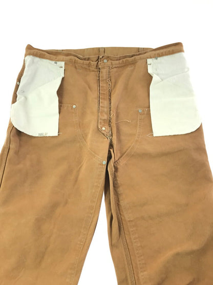 【現状渡し品】【メンズ】 CARHARTT カーハート 70'S～80'S DOUBLE KNEE WORK PANTS 70～80年代 ダブル ニー ワーク パンツ ボトムス 157-261023-ty-02-tagh サイズ：W36/L32 カラー：ブラウン 万代Net店