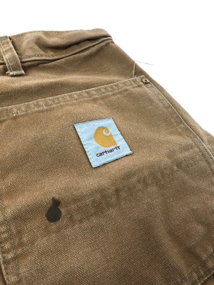 【現状渡し品】【メンズ】 CARHARTT カーハート 70'S～80'S DOUBLE KNEE WORK PANTS 70～80年代 ダブル ニー ワーク パンツ ボトムス 157-261023-ty-02-tagh サイズ：W36/L32 カラー：ブラウン 万代Net店