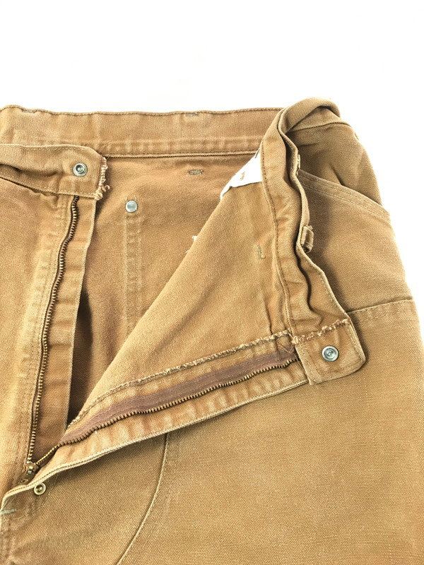 【現状渡し品】【メンズ】 CARHARTT カーハート 70'S～80'S DOUBLE KNEE WORK PANTS 70～80年代 ダブル ニー ワーク パンツ ボトムス 157-261023-ty-02-tagh サイズ：W36/L32 カラー：ブラウン 万代Net店