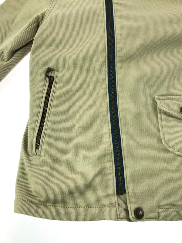 【中古品】【メンズ】 HYSTERIC GLAMOUR ヒステリックグラマー SEMI-DOUBLE RIDER JACKET 0131AB04 セミダブルライダースジャケット アウター 168-261025-na-01-tagh サイズ：F カラー：ベージュ 万代Net店
