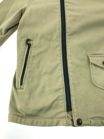 【中古品】【メンズ】 HYSTERIC GLAMOUR ヒステリックグラマー SEMI-DOUBLE RIDER JACKET 0131AB04 セミダブルライダースジャケット アウター 168-261025-na-01-tagh サイズ：F カラー：ベージュ 万代Net店