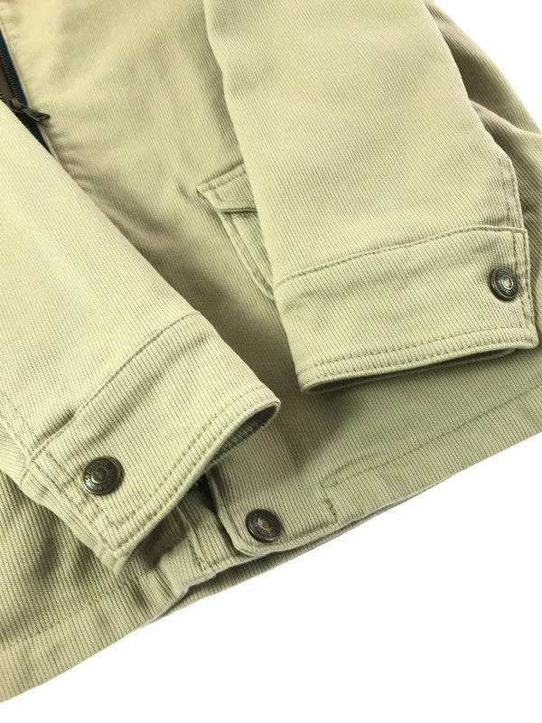 【中古品】【メンズ】 HYSTERIC GLAMOUR ヒステリックグラマー SEMI-DOUBLE RIDER JACKET 0131AB04 セミダブルライダースジャケット アウター 168-261025-na-01-tagh サイズ：F カラー：ベージュ 万代Net店