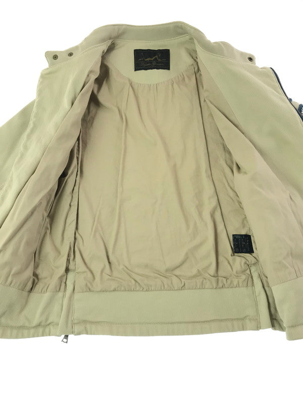 【中古品】【メンズ】 HYSTERIC GLAMOUR ヒステリックグラマー SEMI-DOUBLE RIDER JACKET 0131AB04 セミダブルライダースジャケット アウター 168-261025-na-01-tagh サイズ：F カラー：ベージュ 万代Net店
