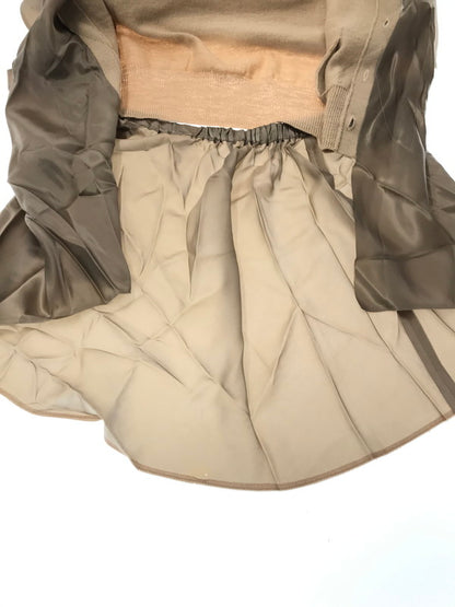 【現状渡し品】【レディース】 SACAI サカイ 10AW RUFFLE LAYERED LONG KNIT VEST 10-01255 2010年秋冬 フリル レイヤード ロング ニット ベスト トップス 168-261026-ty-20-tagh サイズ：1 カラー：ベージュ 万代Net店