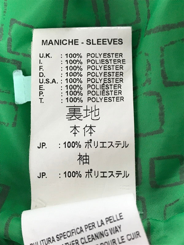 【現状渡し品】【メンズ】 DIESEL ディーゼル LEATHER RIDERS JACKET レザー ライダースジャケット アウター 141-261025-na-04-tagh サイズ：S カラー：グリーン 万代Net店