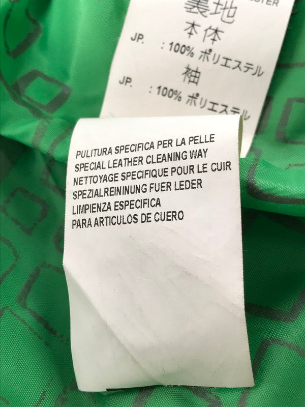 【現状渡し品】【メンズ】 DIESEL ディーゼル LEATHER RIDERS JACKET レザー ライダースジャケット アウター 141-261025-na-04-tagh サイズ：S カラー：グリーン 万代Net店