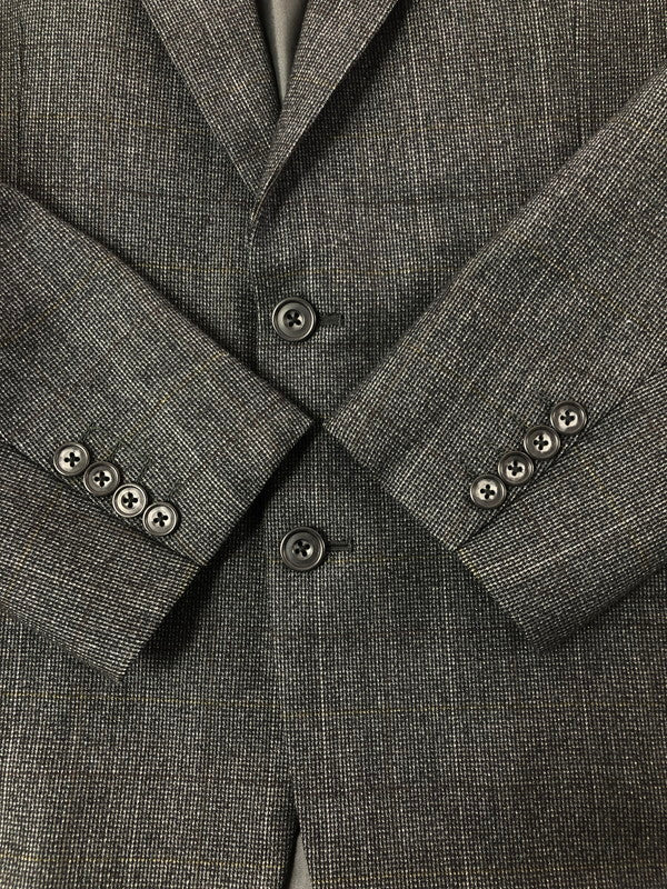 【現状渡し品】【メンズ】 BURBERRYS バーバリーズ 90'S WOOL TAILORED JACKET 96-86-170 90年代 ウール テーラードジャケット アウター 141-261024-na-15-tagh サイズ：2 カラー：グレー系 万代Net店