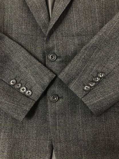 【現状渡し品】【メンズ】 BURBERRYS バーバリーズ 90'S WOOL TAILORED JACKET 96-86-170 90年代 ウール テーラードジャケット アウター 141-261024-na-15-tagh サイズ：2 カラー：グレー系 万代Net店