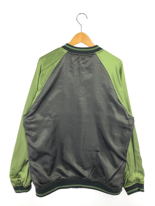 【中古品】【メンズ】 KON-JAKU 今昔 REVERSIBLE SOUVENIR JACKET リバーシブル スーベニア ジャケット スカジャン アウター 145-261024-na-11-tagh サイズ：XL カラー：ブラック/グリーン 万代Net店