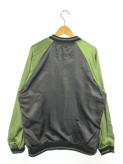 【中古品】【メンズ】 KON-JAKU 今昔 REVERSIBLE SOUVENIR JACKET リバーシブル スーベニア ジャケット スカジャン アウター 145-261024-na-11-tagh サイズ：XL カラー：ブラック/グリーン 万代Net店