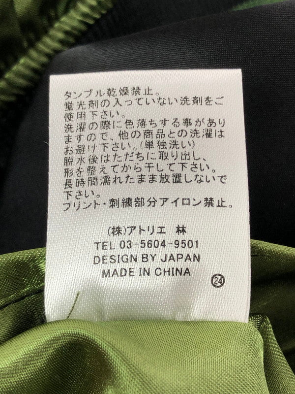 【中古品】【メンズ】 KON-JAKU 今昔 REVERSIBLE SOUVENIR JACKET リバーシブル スーベニア ジャケット スカジャン アウター 145-261024-na-11-tagh サイズ：XL カラー：ブラック/グリーン 万代Net店