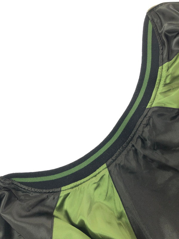 【中古品】【メンズ】 KON-JAKU 今昔 REVERSIBLE SOUVENIR JACKET リバーシブル スーベニア ジャケット スカジャン アウター 145-261024-na-11-tagh サイズ：XL カラー：ブラック/グリーン 万代Net店