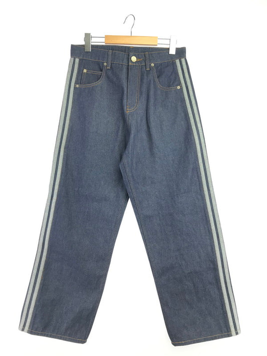 【中古品】【メンズ】 ADIDAS アディダス FIREBIRD ADICOLOR DENIM PANTS KS6924 ファイヤーバード アディカラー デニム パンツ ボトムス 159-261023-ty-07-tagh サイズ：30 カラー：インディゴ 万代Net店