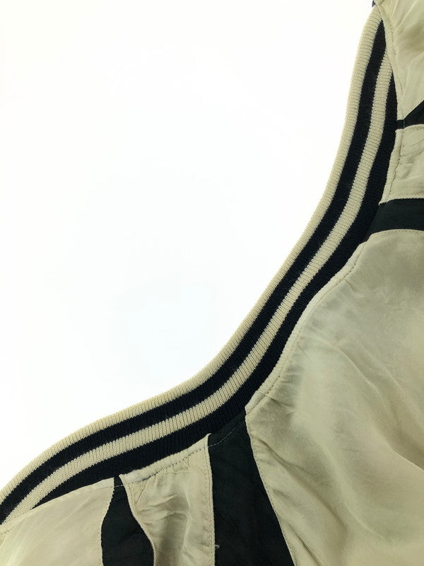 【現状渡し品】【メンズ】 CROPPED HEADS クロップドヘッズ SOUVENIR JACKET スーベニア ジャケット スカジャン アウター 145-261024-na-12-tagh サイズ：L カラー：ネイビー/ホワイト 万代Net店