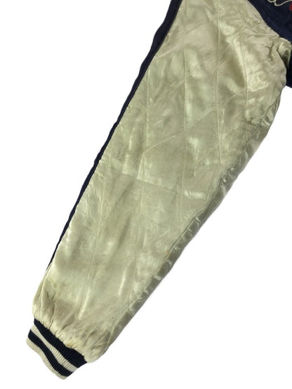 【現状渡し品】【メンズ】 CROPPED HEADS クロップドヘッズ SOUVENIR JACKET スーベニア ジャケット スカジャン アウター 145-261024-na-12-tagh サイズ：L カラー：ネイビー/ホワイト 万代Net店