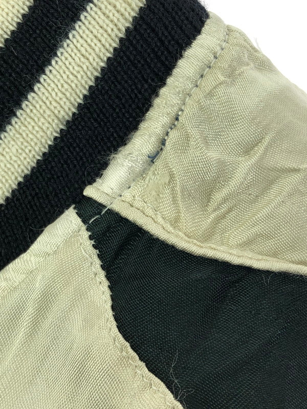 【現状渡し品】【メンズ】 CROPPED HEADS クロップドヘッズ SOUVENIR JACKET スーベニア ジャケット スカジャン アウター 145-261024-na-12-tagh サイズ：L カラー：ネイビー/ホワイト 万代Net店