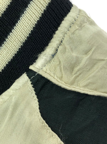 【現状渡し品】【メンズ】 CROPPED HEADS クロップドヘッズ SOUVENIR JACKET スーベニア ジャケット スカジャン アウター 145-261024-na-12-tagh サイズ：L カラー：ネイビー/ホワイト 万代Net店