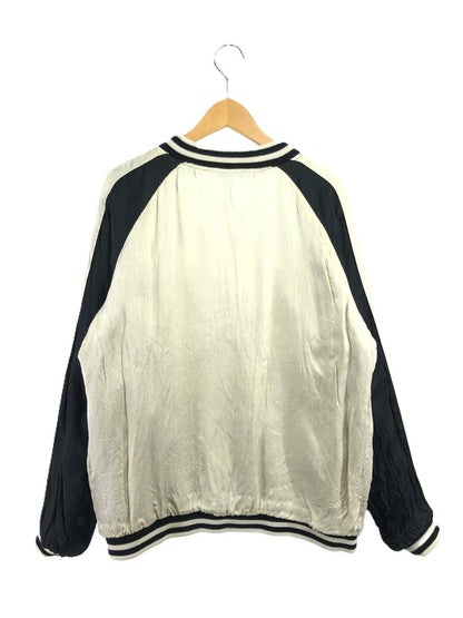 【現状渡し品】【メンズ】 CROPPED HEADS クロップドヘッズ SOUVENIR JACKET スーベニア ジャケット スカジャン アウター 145-261024-na-12-tagh サイズ：L カラー：ネイビー/ホワイト 万代Net店
