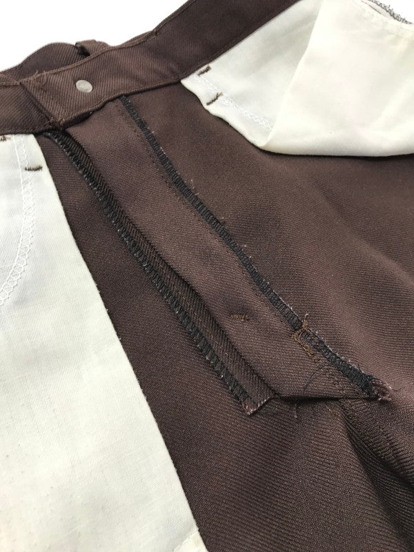 【中古品】【メンズ】 LEVI'S リーバイス 80'S STA-PREST 517 80年代 スタープレスト ブーツカット パンツ ボトムス 157-261023-ty-09-tagh サイズ：不明 カラー：ブラウン 万代Net店
