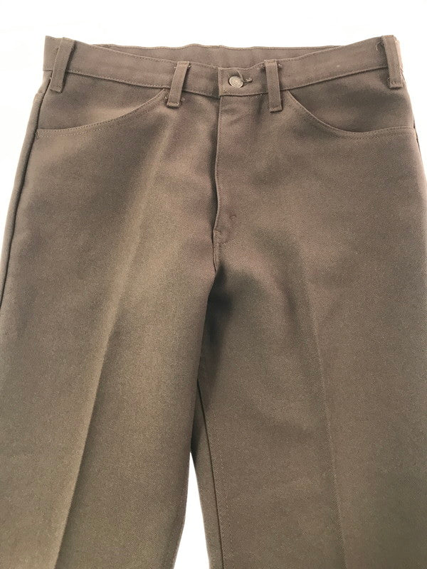 【中古品】【メンズ】 LEVI'S リーバイス 80'S STA-PREST 517 80年代 スタープレスト ブーツカット パンツ ボトムス 157-261023-ty-09-tagh サイズ：不明 カラー：ブラウン 万代Net店