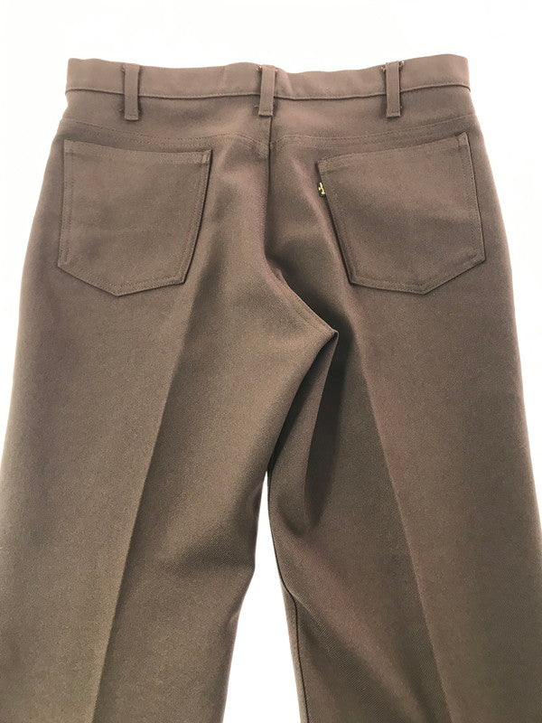 【中古品】【メンズ】 LEVI'S リーバイス 80'S STA-PREST 517 80年代 スタープレスト ブーツカット パンツ ボトムス 157-261023-ty-09-tagh サイズ：不明 カラー：ブラウン 万代Net店