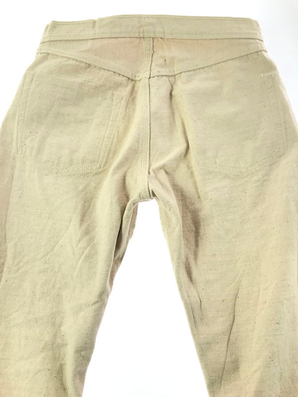 【中古品】【メンズ】 WAREHOUSE ウエアハウス 66MODEL MOTHER COTTON LOT:224 66モデル マザー コットン パンツ ボトムス 156-261023-ty-10-tagh サイズ：W31/L30 カラー：ベージュ 万代Net店