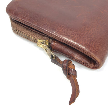 【中古品】【メンズ】 PORTER ポーター SOAK WALLET BROWN 101-06054 ソーク ウォレット ブラウン 二つ折り財布 200-261028-rt-06-tagh カラー：ブラウン 万代Net店