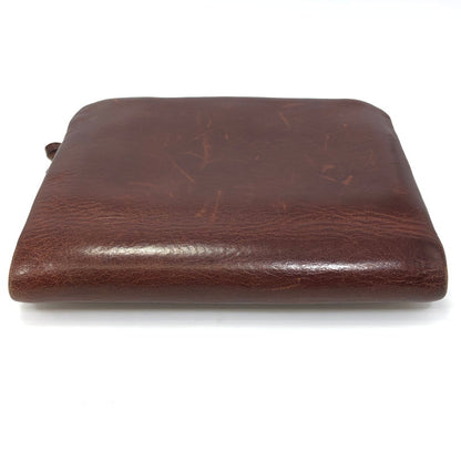 【中古品】【メンズ】 PORTER ポーター SOAK WALLET BROWN 101-06054 ソーク ウォレット ブラウン 二つ折り財布 200-261028-rt-06-tagh カラー：ブラウン 万代Net店