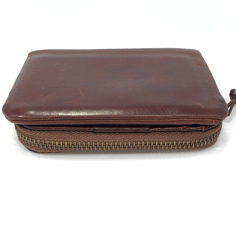 【中古品】【メンズ】 PORTER ポーター SOAK WALLET BROWN 101-06054 ソーク ウォレット ブラウン 二つ折り財布 200-261028-rt-06-tagh カラー：ブラウン 万代Net店