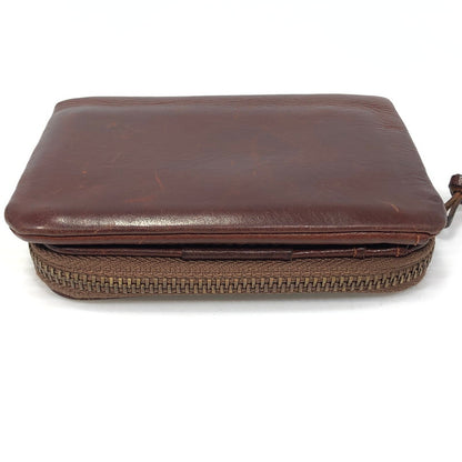 【中古品】【メンズ】 PORTER ポーター SOAK WALLET BROWN 101-06054 ソーク ウォレット ブラウン 二つ折り財布 200-261028-rt-06-tagh カラー：ブラウン 万代Net店