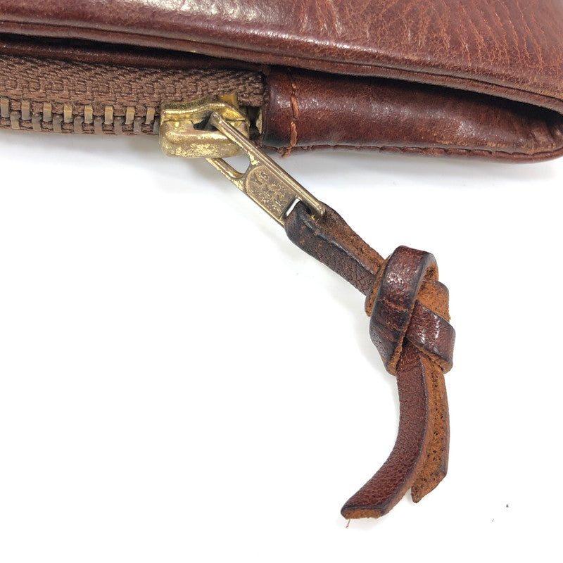 【中古品】【メンズ】 PORTER ポーター SOAK WALLET BROWN 101-06054 ソーク ウォレット ブラウン 二つ折り財布 200-261028-rt-06-tagh カラー：ブラウン 万代Net店