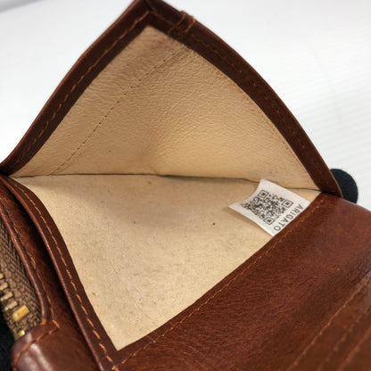 【中古品】【メンズ】 PORTER ポーター SOAK WALLET BROWN 101-06054 ソーク ウォレット ブラウン 二つ折り財布 200-261028-rt-06-tagh カラー：ブラウン 万代Net店