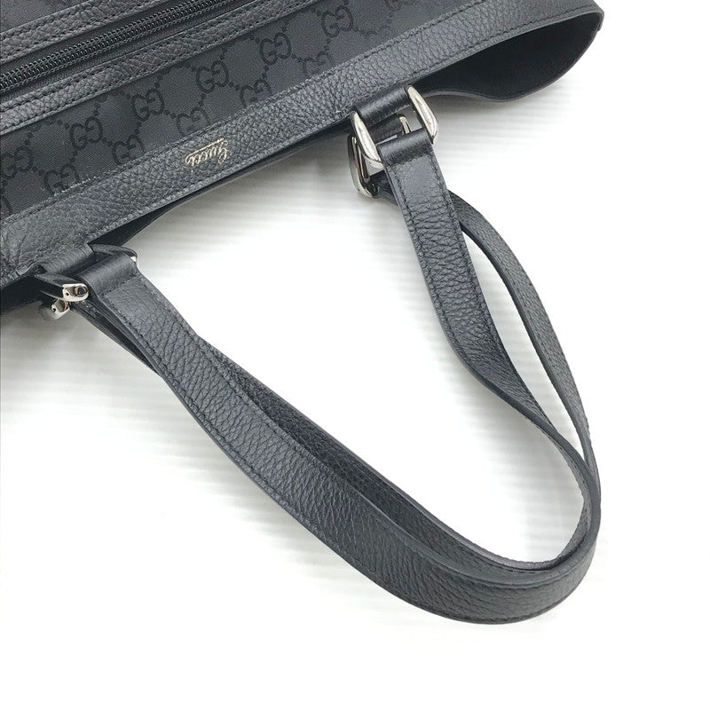【現状渡し品】【レディース】 GUCCI グッチ GG CANVAS ABBEY D-RING POCKET HANDBAG 268639 213317 GG キャンバス アビー Dリング ハンドバッグ カバン 180-261019-na-08-tagh カラー：ブラック 万代Net店