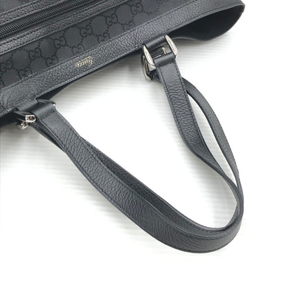 【現状渡し品】【レディース】 GUCCI グッチ GG CANVAS ABBEY D-RING POCKET HANDBAG 268639 213317 GG キャンバス アビー Dリング ハンドバッグ カバン 180-261019-na-08-tagh カラー：ブラック 万代Net店