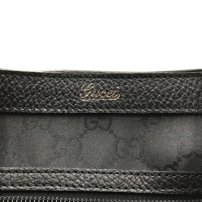 【現状渡し品】【レディース】 GUCCI グッチ GG CANVAS ABBEY D-RING POCKET HANDBAG 268639 213317 GG キャンバス アビー Dリング ハンドバッグ カバン 180-261019-na-08-tagh カラー：ブラック 万代Net店