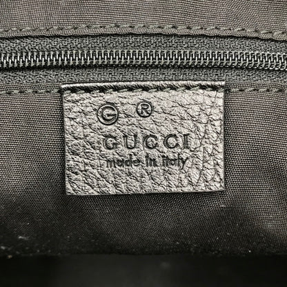 【現状渡し品】【レディース】 GUCCI グッチ GG CANVAS ABBEY D-RING POCKET HANDBAG 268639 213317 GG キャンバス アビー Dリング ハンドバッグ カバン 180-261019-na-08-tagh カラー：ブラック 万代Net店